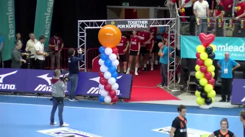 Korfball: Belgium vs Netherlands…