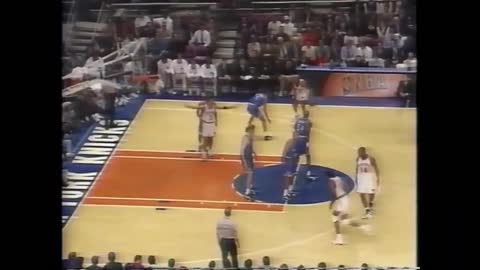 NBA: Orlando vs New York 4/3/1996