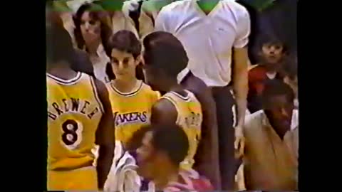NBA: L.A. Lakers vs Chicago 3/12/1982
