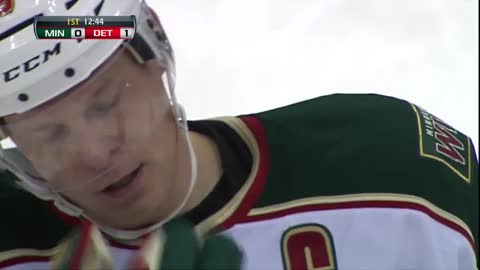 NHL: Minnesota vs Detroit 11/1/2011