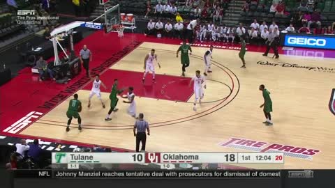 MBB: Tulane vs Oklahoma 11/17/2016<br>