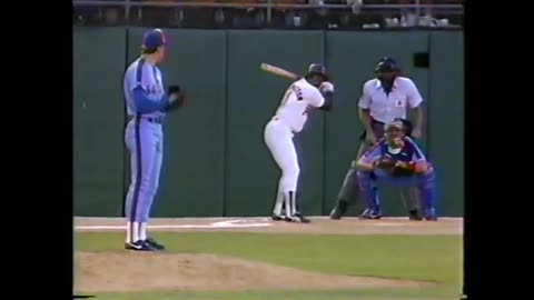 MLB: Montreal vs San Diego 5/15/1988