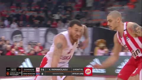 EuroLeague: Olympiacos vs CSKA Moscow…