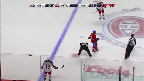 NHL: Columbus vs Montreal 10/17/2013